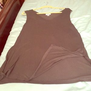 Old Navy grayish olive green tank top